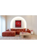 RICHMOND sofa CUBE L bordowa - Richmond Interiors